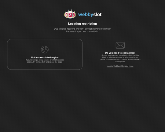 Webby Slot Logo